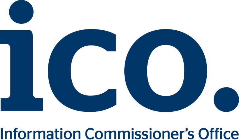 Logo with large "ico." and text below reading "Information Commissioner's Office".